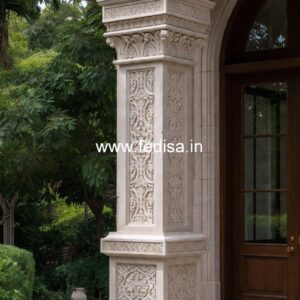 Elegant Pillar Design for Luxury Villas PD-13845