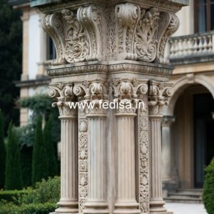 Hall Pillar Decoration Ideas PD-13917