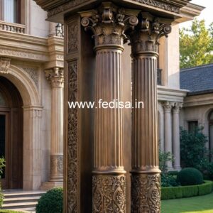 Pillar Design with Carving for Classic Look PD-13956
