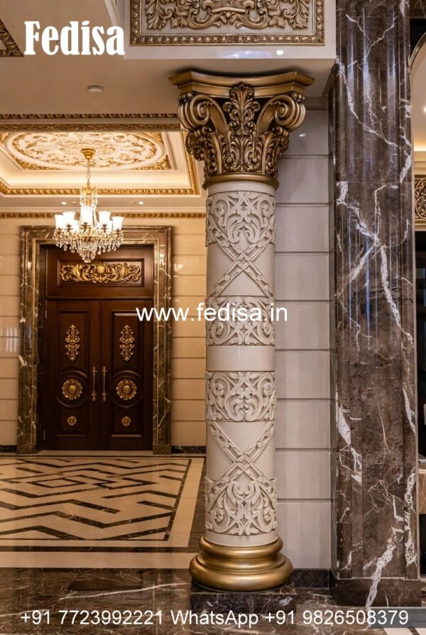 Stylish Pillar Cladding Design Ideas PD-13972 - Fedisa