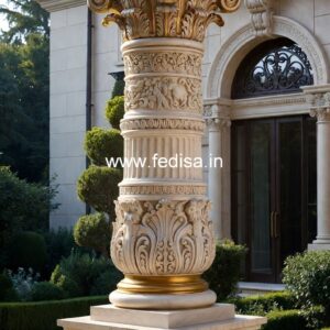 Front Elevation Pillar Designs That Impress Instantly PD-14151