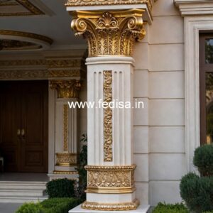 Balcony Pillar Ideas for Elegant Outdoor Spaces PD-14157