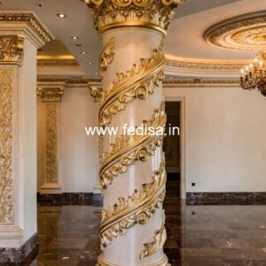 Luxury Carving Pillar Designs for Villas PD-14203