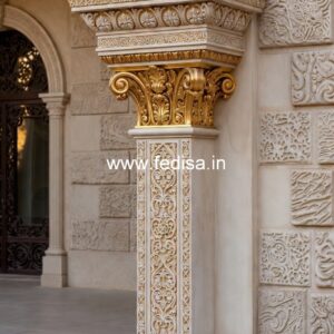 Exterior Column Design Ideas for Villas PD-14335