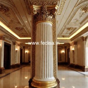 Artistic Column Design for Luxury Villas PD-14348