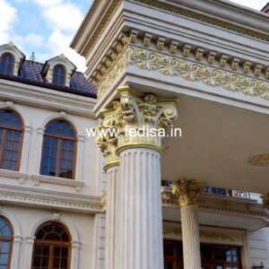 Artistic Wooden Column Design PD-14366