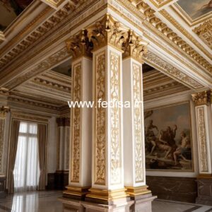 Classic Wooden Column Design Ideas PD-14432