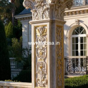 Stylish Wooden Pillar Design Ideas PD-14497
