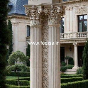 Marble Column Design for Royal Homes PD-14540