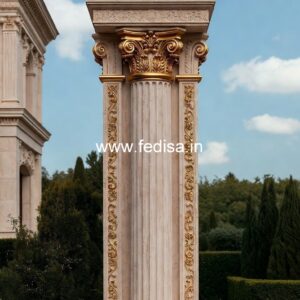 Exterior Column Design for Beautiful Villas PD-14542