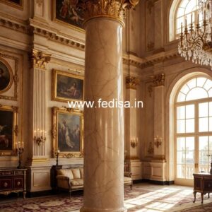 Stylish Pillar Design for Entryway PD-14560