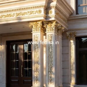 Elegant Wooden Pillar Design Inspiration PD-14572
