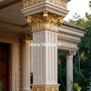 Decorative Column Design for Luxury Villas PD-14598