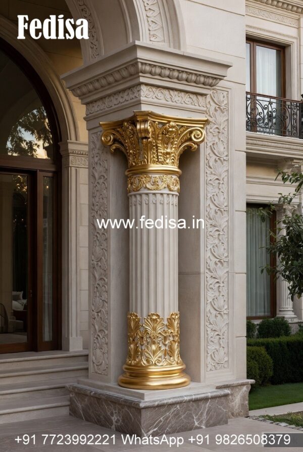 Elegant Interior Column Design Ideas PD-14620 - Fedisa