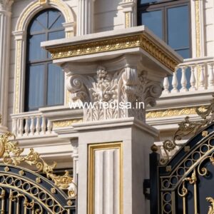 Stylish Column Design for Entryway PD-14627