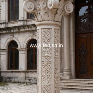 Premium Column Design for Villas PD-14636