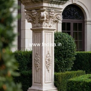 Wooden Carved Pillar Design Ideas PD-14749