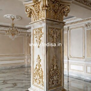 Pillar Design Ideas with Glass Elements PD-14764
