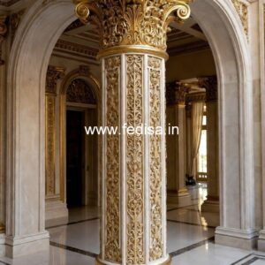 Royal Pillar Design for Palace Style Homes PD-14787