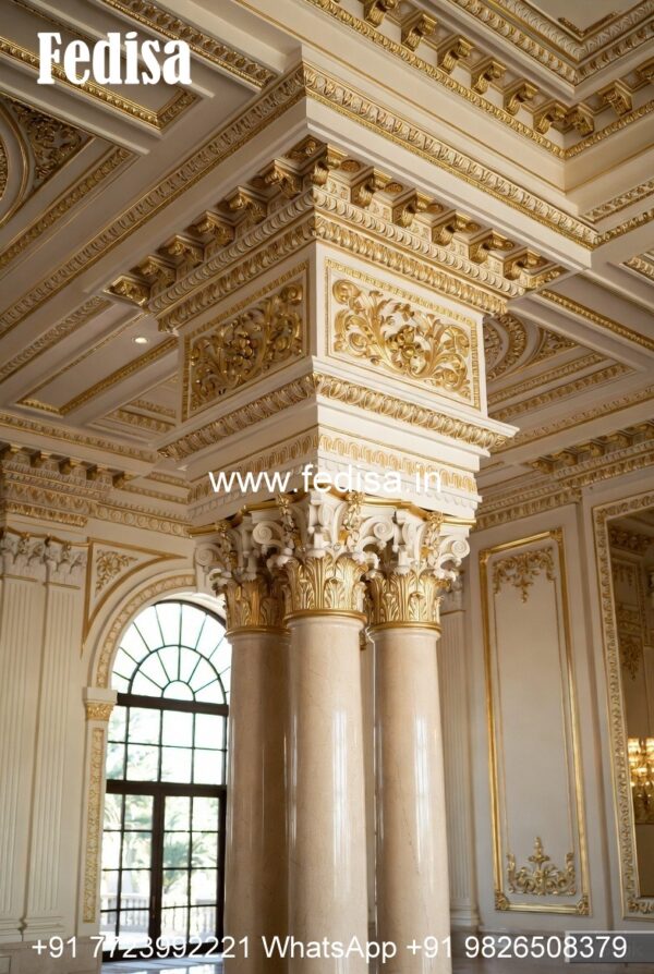 Interior Column Design with Premium Finish PD-14804 - Fedisa