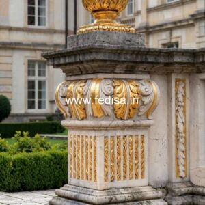 Wooden Column Design for Luxury Home Decor PD-15115