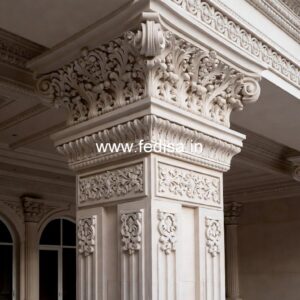Exterior Pillar Design for Modern Villas PD-15218