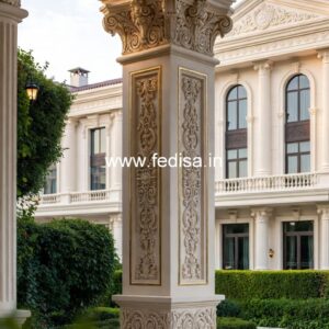 Elegant Wooden Pillar Design Inspiration PD-15356
