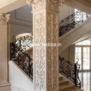 Stylish Column Design for Home Entry PD-15378