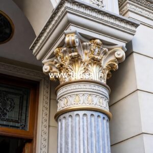 Stylish Wooden Column Design PD-15402