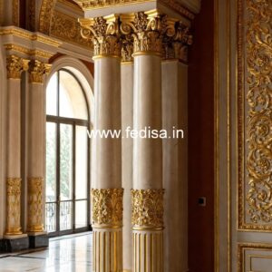 Elegant Pillar Design for Luxury Villas PD-15413