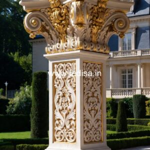 Premium Column Design for Villas PD-15420