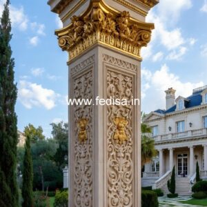 Modern Pillar Design for Villas PD-15428