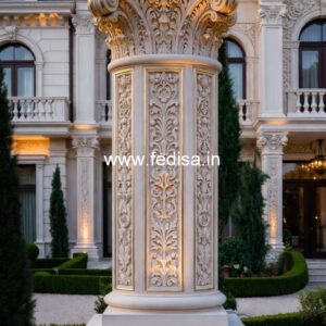 Gate Pillar Design Ideas for Modern Homes PD-15476