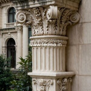 Hall Pillar Decoration Ideas PD-15485