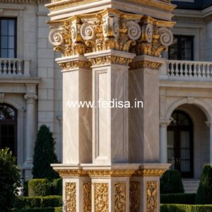 Round Column Design Ideas for Homes PD-15526