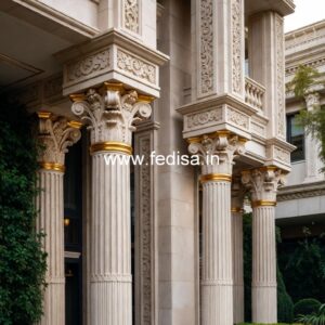 Pillar Design with Stone Finish PD-15541
