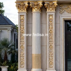 Luxury Pillar Design with Crystal Work PD-15579
