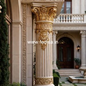 Designer Pillar for Luxury Interiors PD-15581
