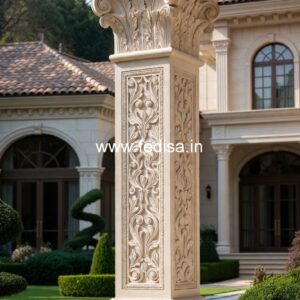 Pillar Design Ideas with Artistic Patterns PD-15582