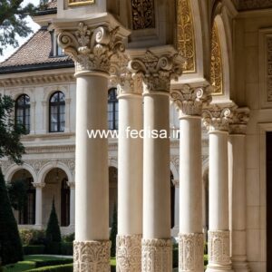 Luxury Carving Pillar Designs for Villas PD-15771