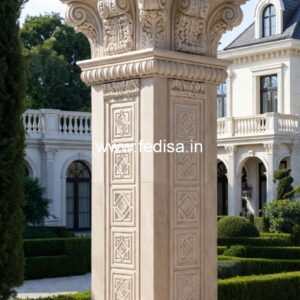 Pillar Design for Grand Interior Look PD-15949