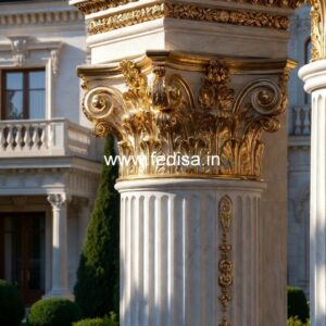 Decorative Marble Pillar Design PD-15959