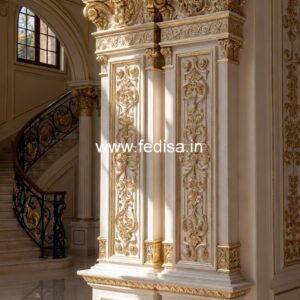 Premium Wooden Column Design PD-15960