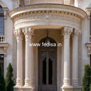 Modern Column Design for Entryway PD-15979