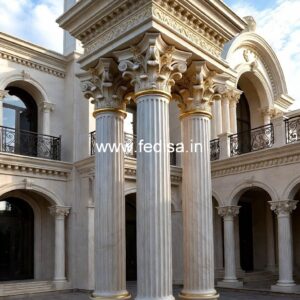 Classic Marble Column Design Ideas PD-16051