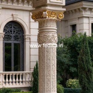 Elegant Exterior Pillar Design PD-16090