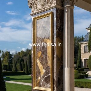 Exterior Column Design for Beautiful Villas PD-16110