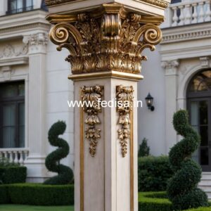 Elegant Wooden Pillar Design Inspiration PD-16140