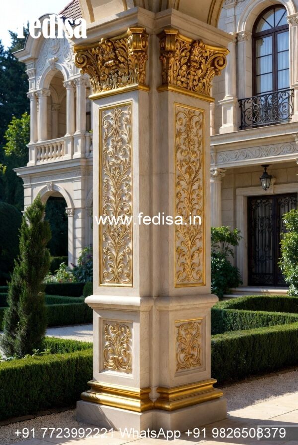 Elegant Interior Column Design Ideas PD-16188 - Fedisa