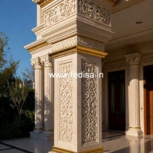 Detailed Pillar Carving Ideas PD-16286